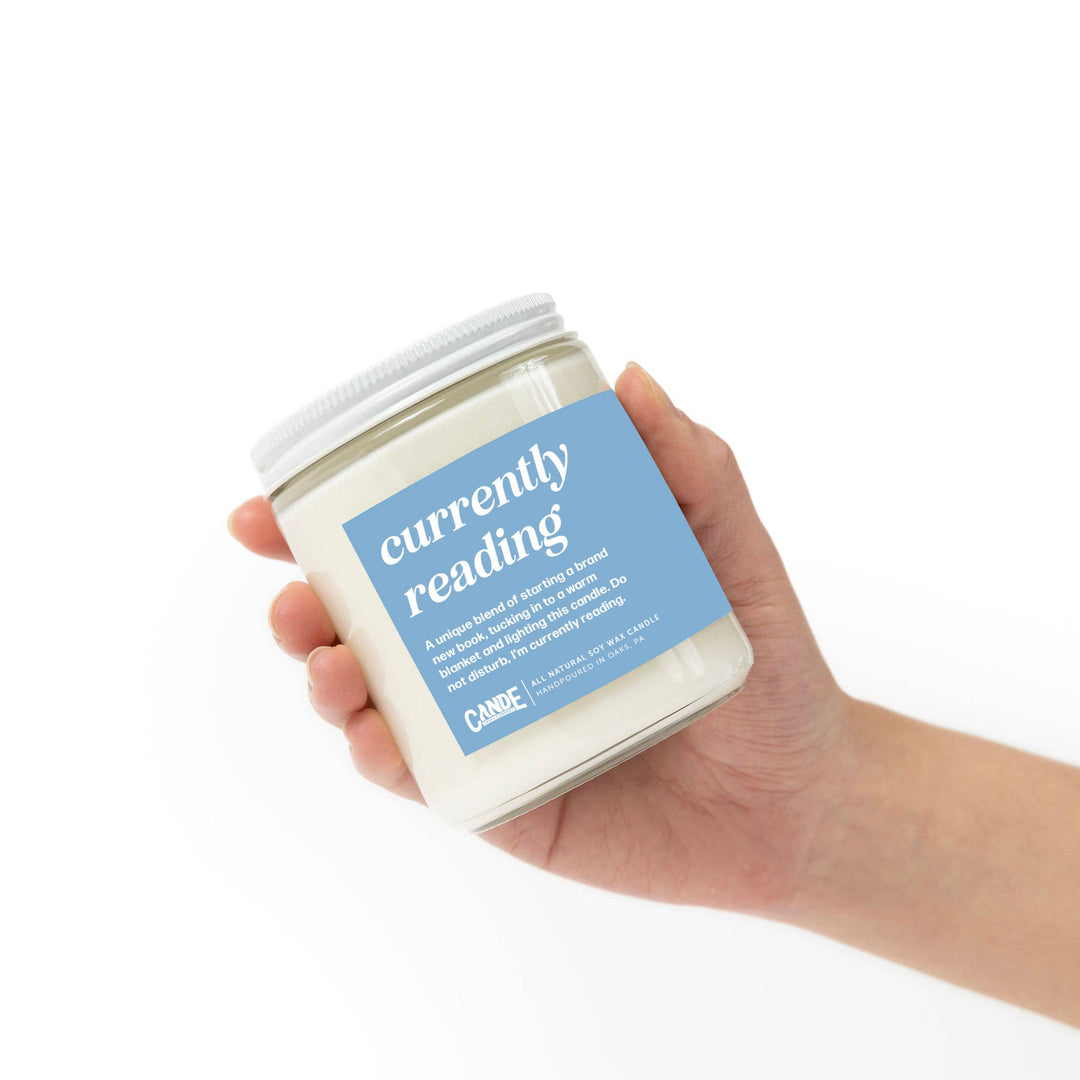 Currently Reading Scented Candle