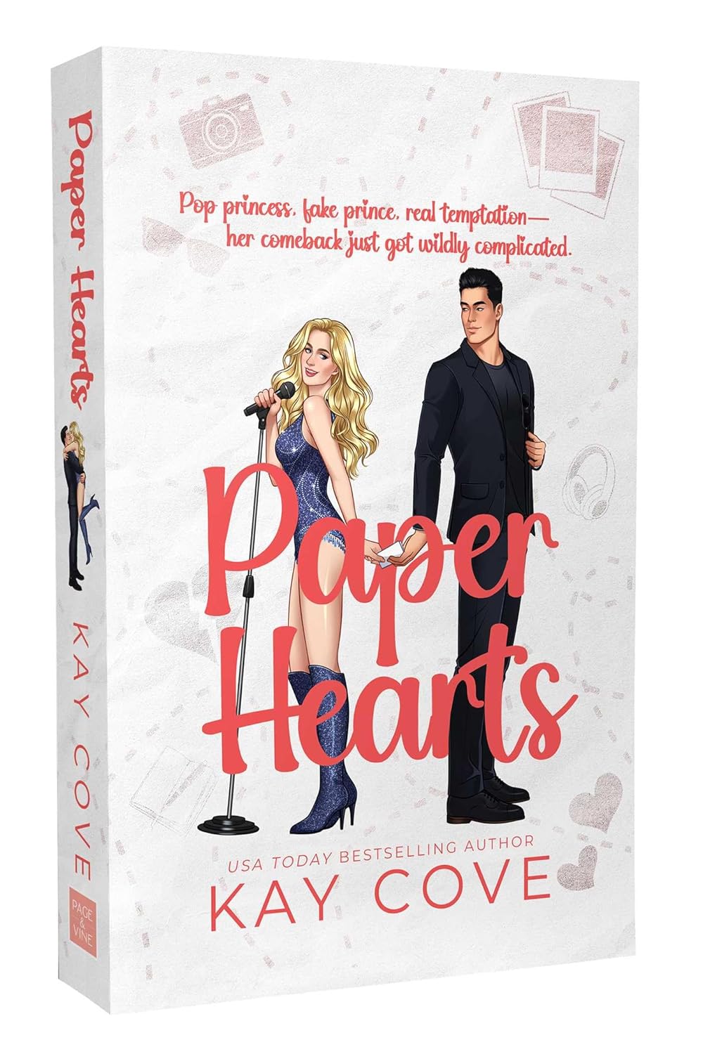 SIGNED- Paper Hearts (Off the Books) (bookplate)