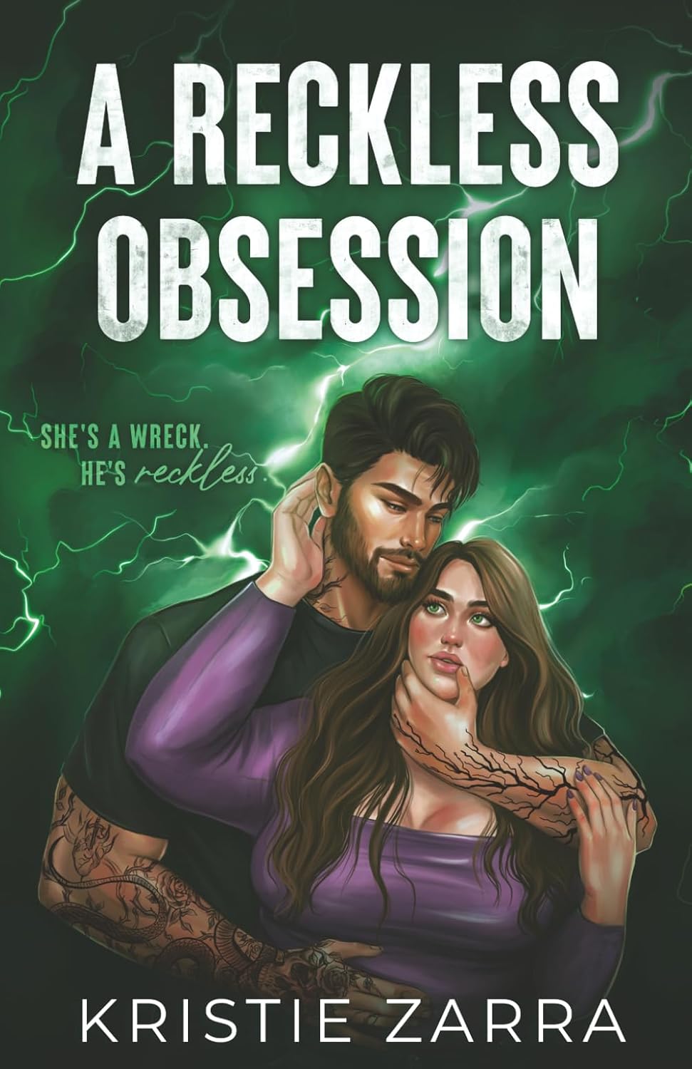 SIGNED- A Reckless Obsession (Reckless, 1) (bookplate)