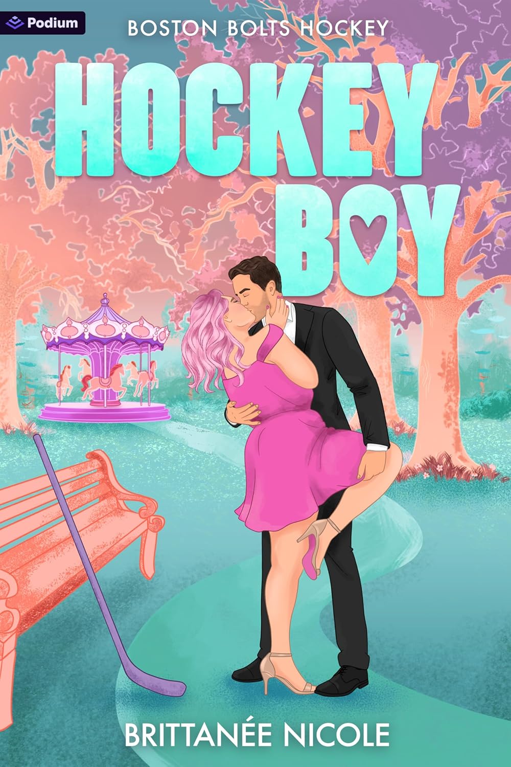 SIGNED- Hockey Boy: A Hockey Romance (Boston Bolts Hockey, 1) (bookplate)