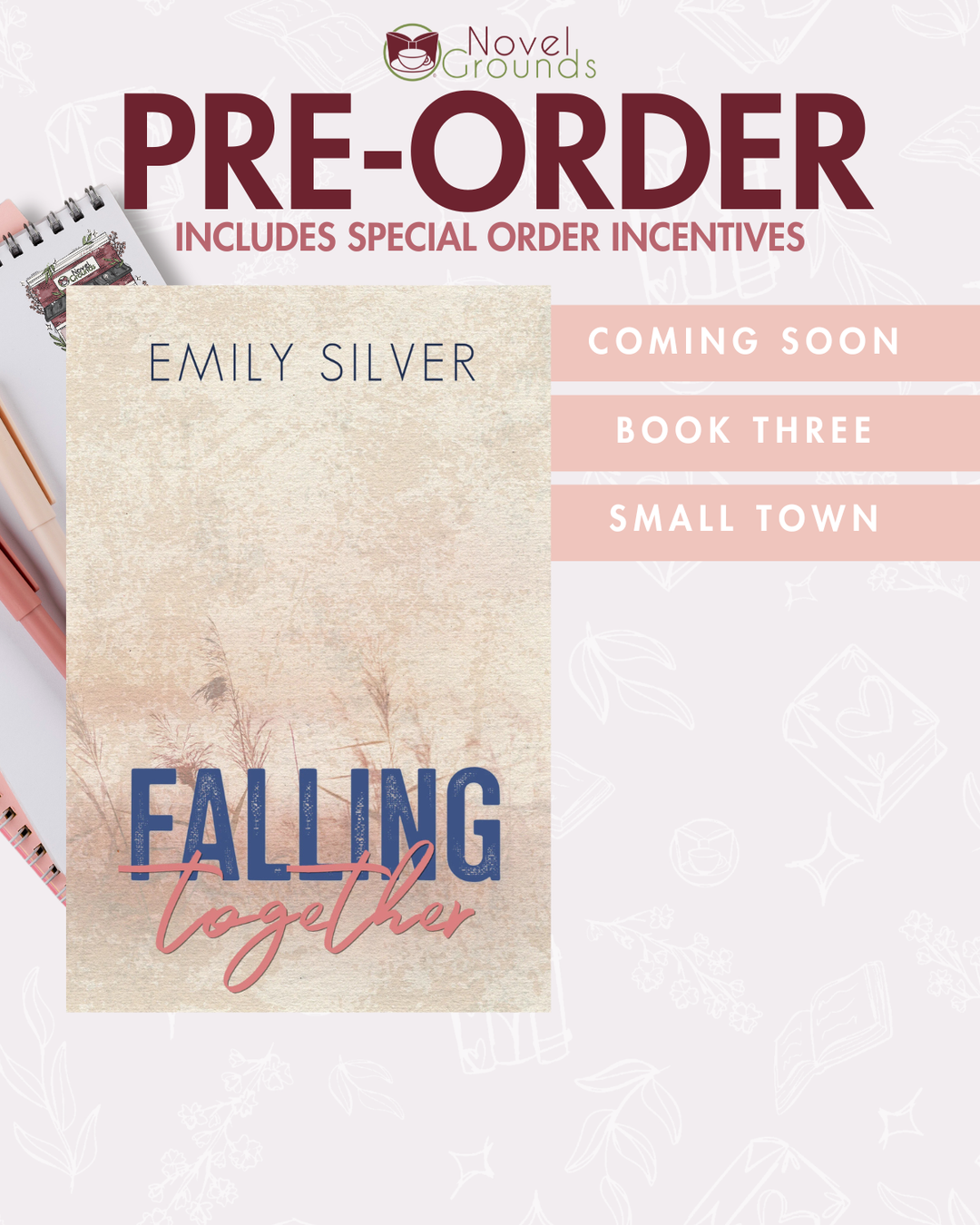 Pre-Order: Falling Together (Pinecrest, Montana Book 3)