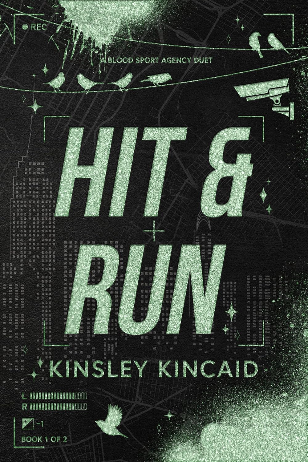 SIGNED- Hit &amp; Run: A Dark Enemies to Lovers Rom-Com (A Blood Sport Agency Book 1) (bookplate)