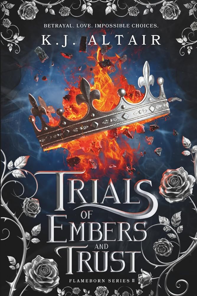 Trials of Embers and Trust: A New Adult Fantasy Romance (Flameborn Series) cover image