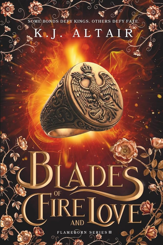 Blades of Fire and Love: A Fantasy Romance Adventure (Flameborn Series) cover image