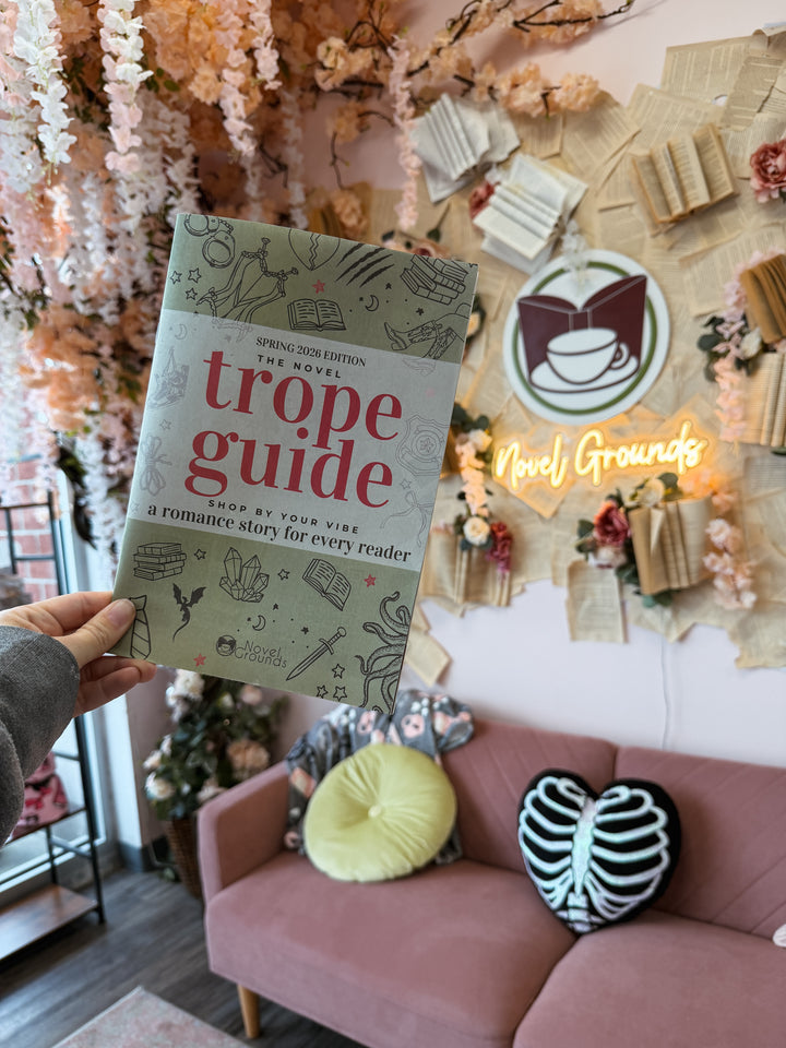 Novel Trope Guide Spring 2026 Edition- ROMANCE BOOKSTORES ONLY: Box (35 Copies)