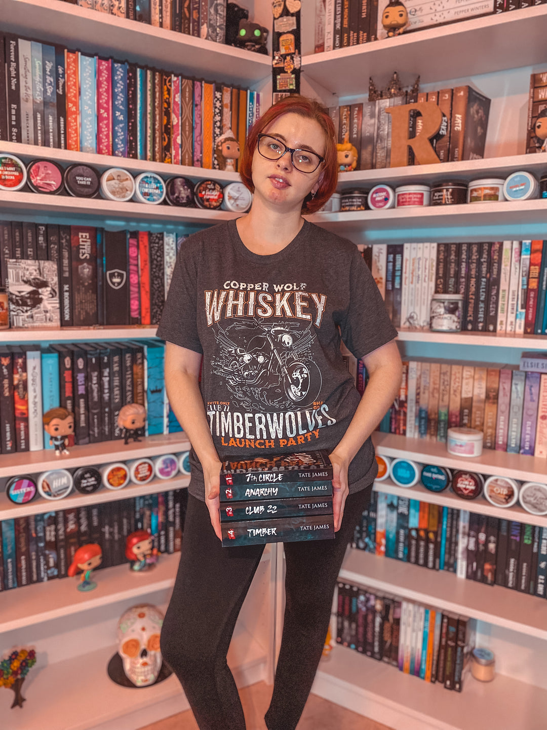 Tate James- Camiseta unisex con diseño de lanzamiento de whisky