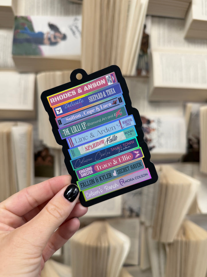 Sparrow Falls Romance Bookmark +Sticker- Novel Couture® Retro Romance Pack