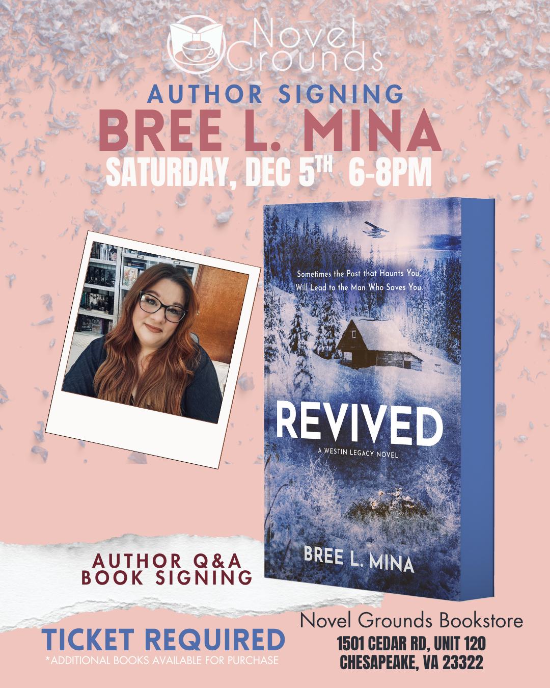 Author Signing: Bree L. Mina 12.5.26