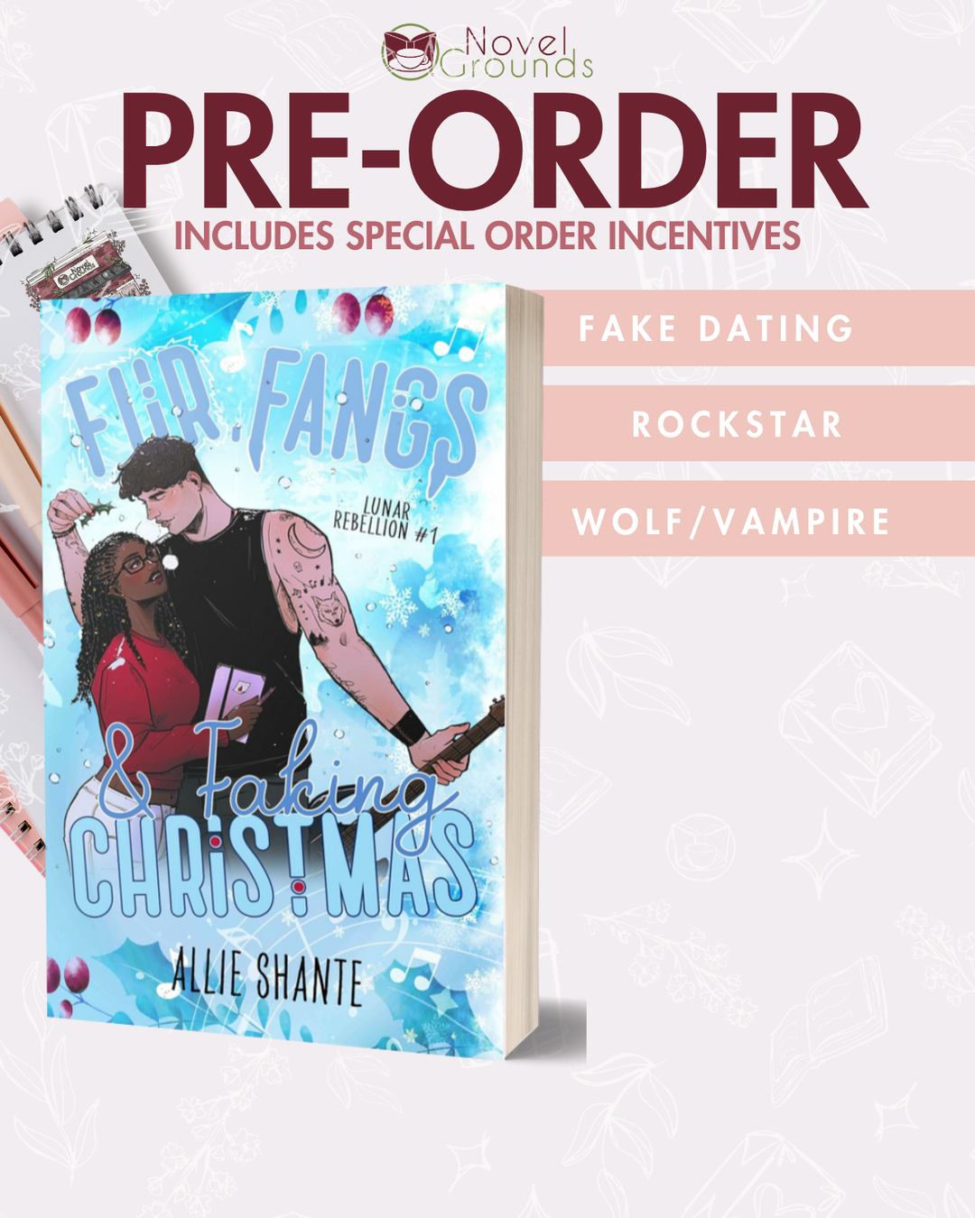 Pre-Order: Fur, Fangs, and Faking Christmas (Lunar Rebellion Book 1)