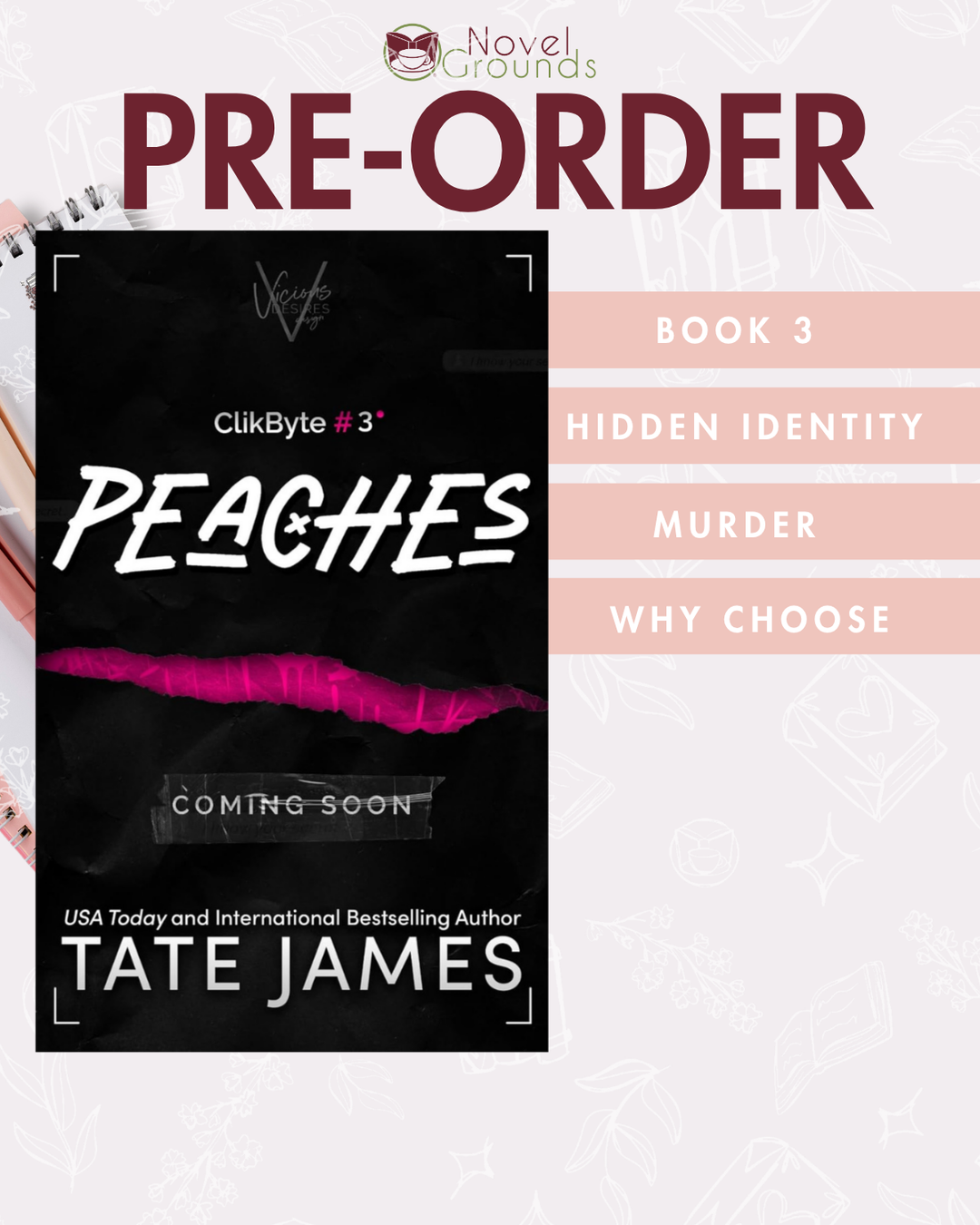 Pre-Order: Peaches (ClikByte Book 3)