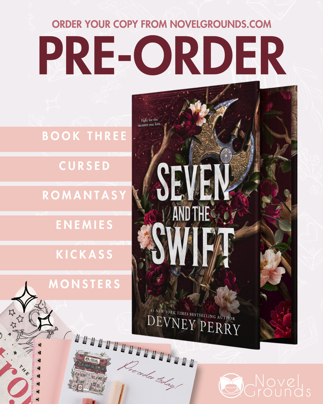 Pre-Order: Seven and the Swift (Shield of Sparrows 