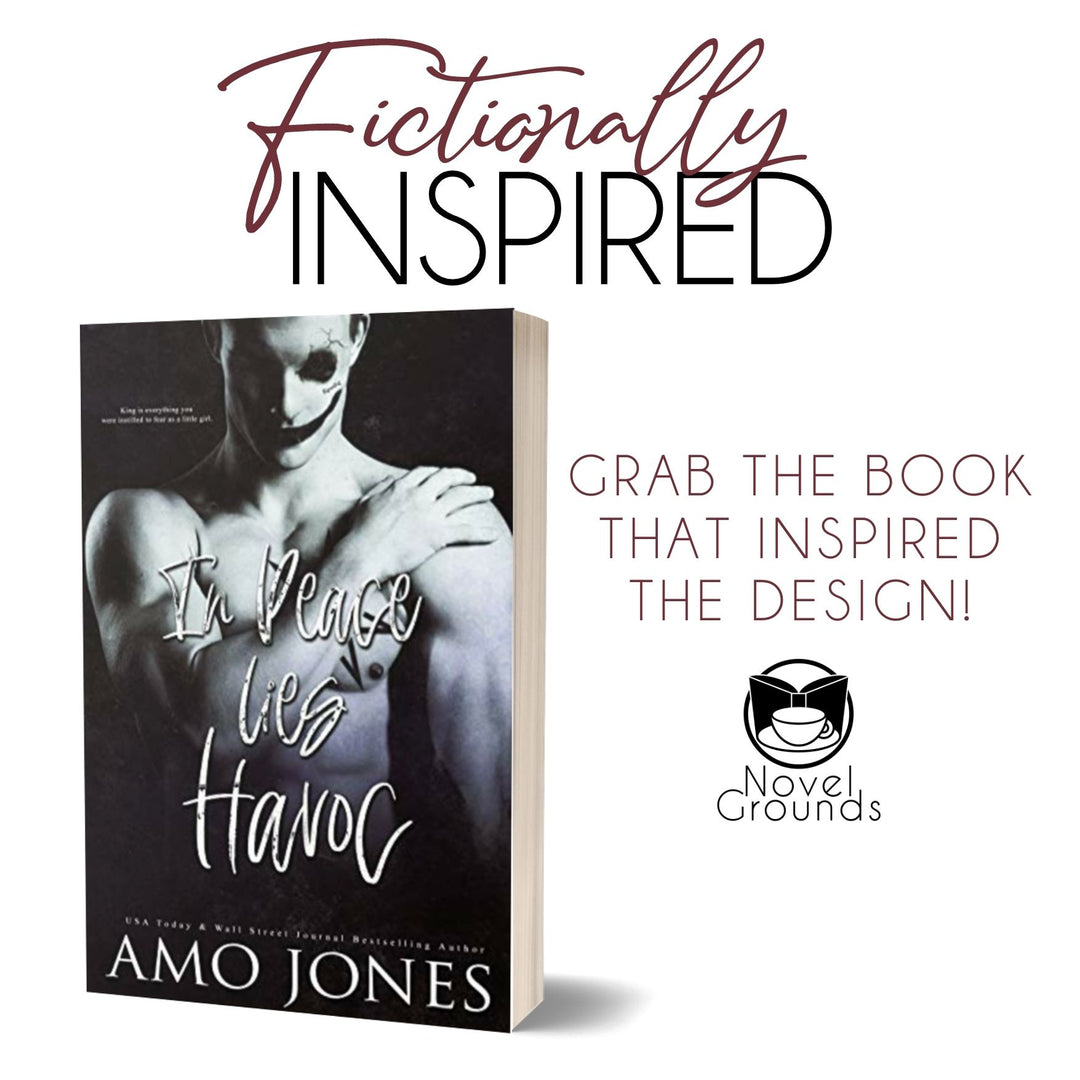 Amo Jones- Midnight Mayhem Novel Note-Impresión de superposición firmada digitalmente