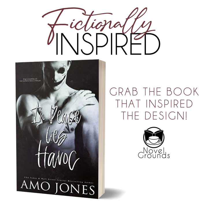 Amo Jones- Midnight Mayhem Novel Note-Impresión de superposición firmada digitalmente